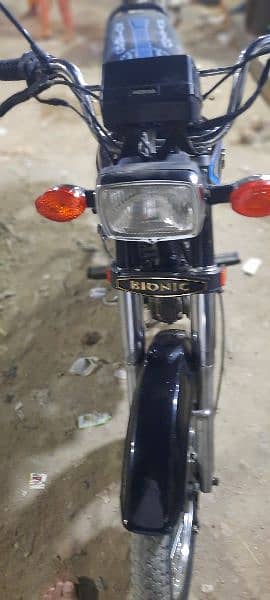 BioNic Model 2010 pori Bike new Banwaiyi hai extra Lights Bhi Lagi hai 10
