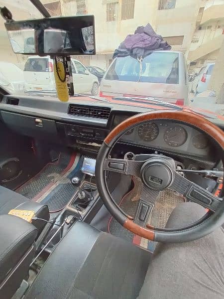 Datsun Nissan 120 Y 1981 interiors 100% original outer new paint 9