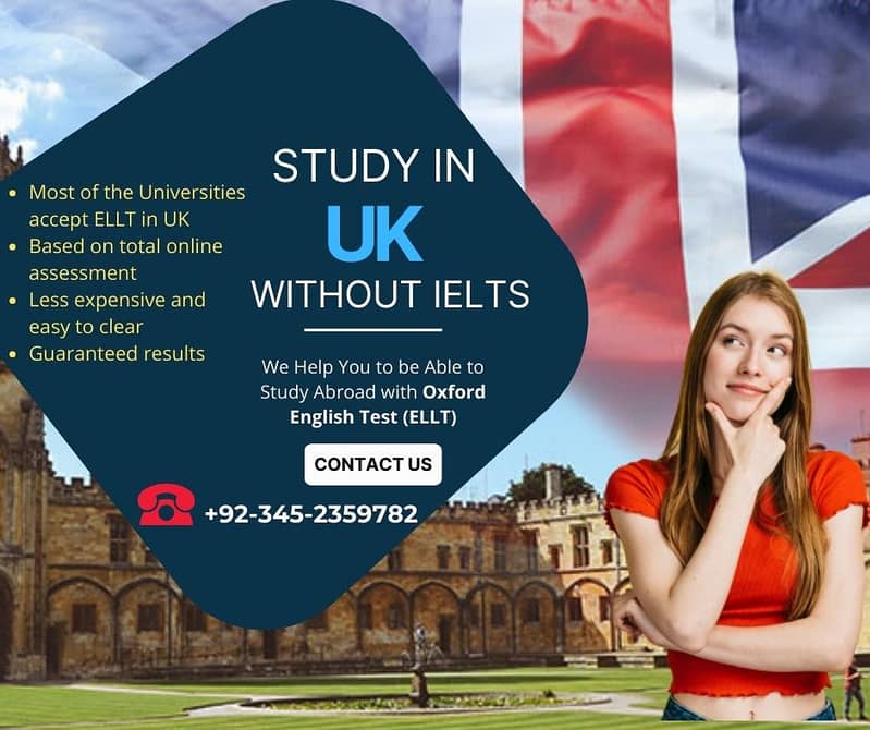Study in UK without IELTS 0
