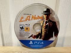 La. Noire PS4:Game 0