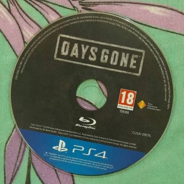Days Gone PS4:GAME 0