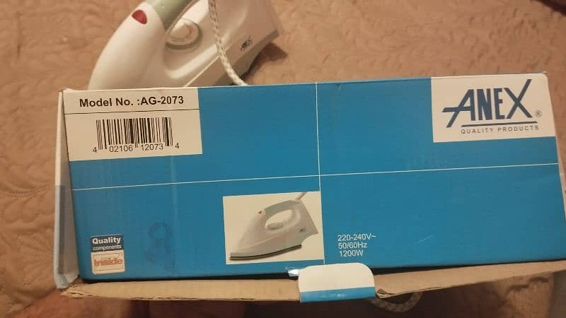Anex Iron In Warranty Like Brand New Very Less Used 1