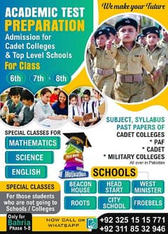 professionals of Entry cadets college to university level EY