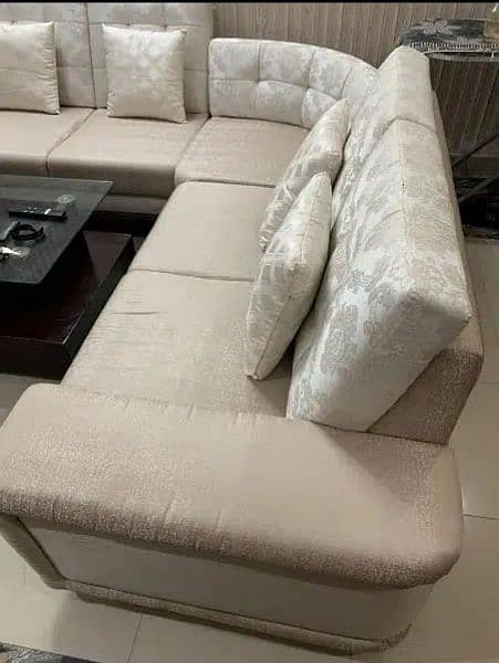 7 Seater Sofa Set- Excellent condition- Stain less 2