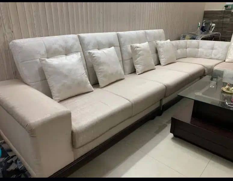 7 Seater Sofa Set- Excellent condition- Stain less 4