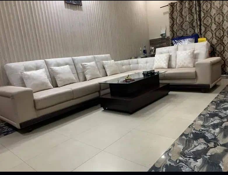 7 Seater Sofa Set- Excellent condition- Stain less 6