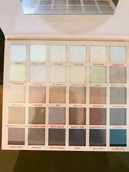 original jeffree star trademark cosmetics imported makeup pallette set 0