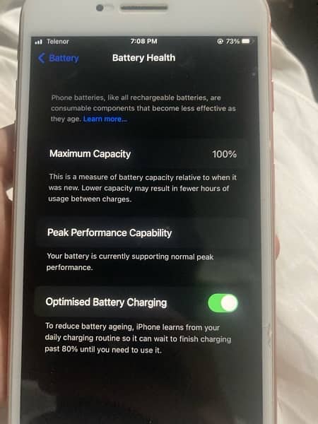iPhone 7plus pta approved 128 gb battery change  Bakaya all ok 3