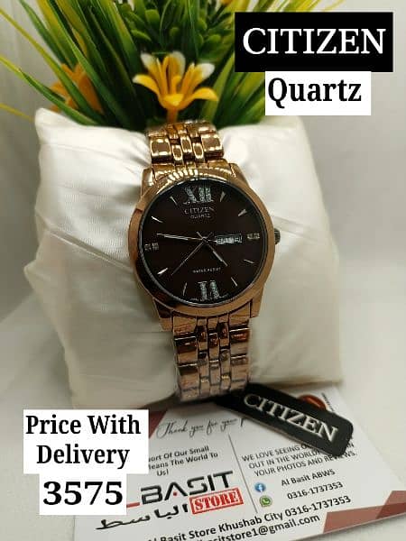 Men Women Fashion Wrist Watches Quartz Call Msg Whatsapp 0316-1737353 0