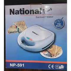 National Sandwich Maker | Smart Temp Control | Delivery Available 0