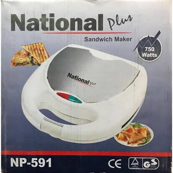 National Sandwich Maker | Smart Temp Control | Delivery Available 1