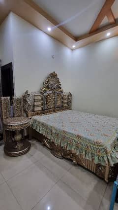 Bed Set/side table/dressing table/king size bed/furniture