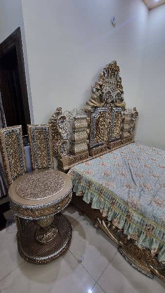 Bed Set/side table/dressing table/king size bed/furniture 1