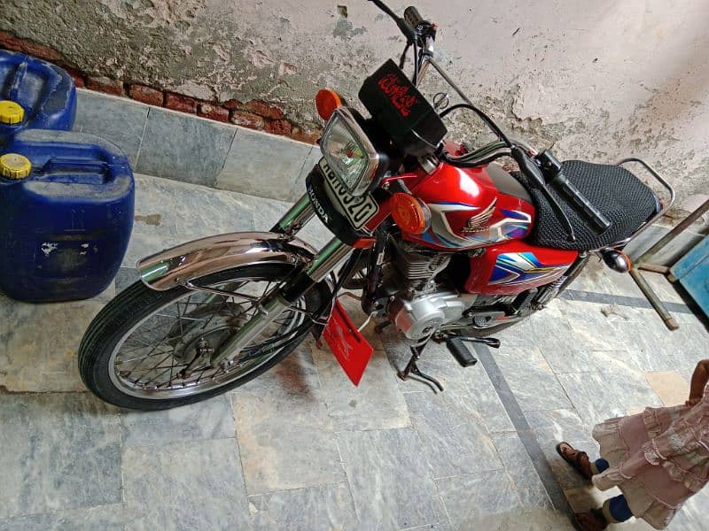 Honda cg 125 fit bike 22 model All Punjab number 1