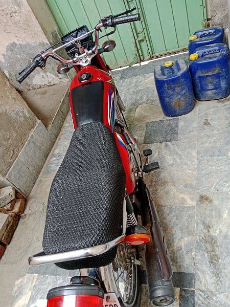 Honda cg 125 fit bike 22 model All Punjab number 11