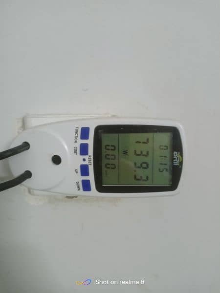 BRii Digital Ampere Meter for AC, Power Meter 8