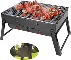 Bestcool Charcoal Barbecue Grill, Portable Bbq Grill Stainless Steel 0