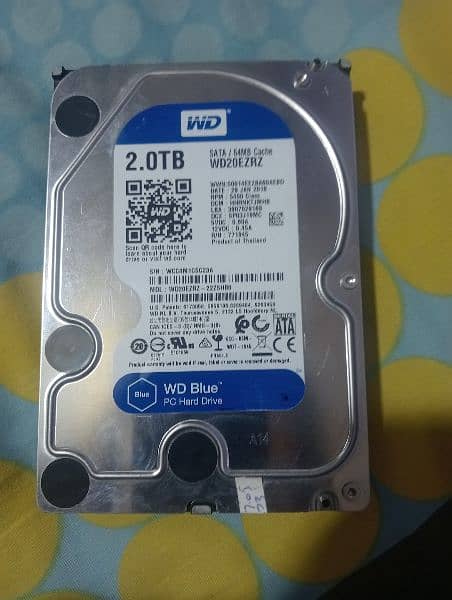 Hard drive 2 TB 1