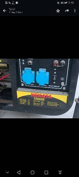 nekata 3500 e generator for sale 10 by 10 condition 2