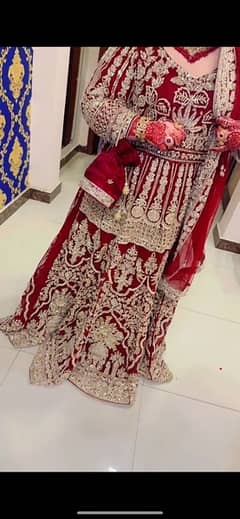 bridal lengha condition 10/10 sale price 85k  rent for 3 days 35k