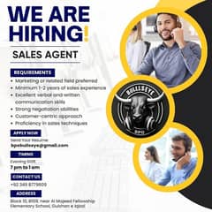 Hiring Sales Agent for our US Based Call center, no target salery