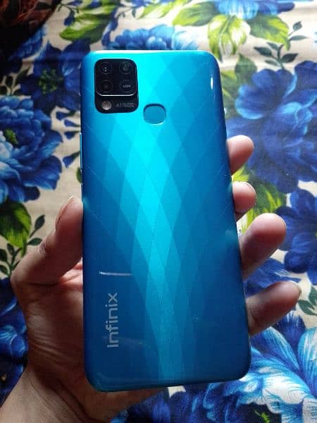 Infinix hot 10S 6 rm 128 memo flash light not working back fornt flash 2