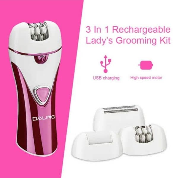 Daling 3 in 1 Ladies Hair Remover 0