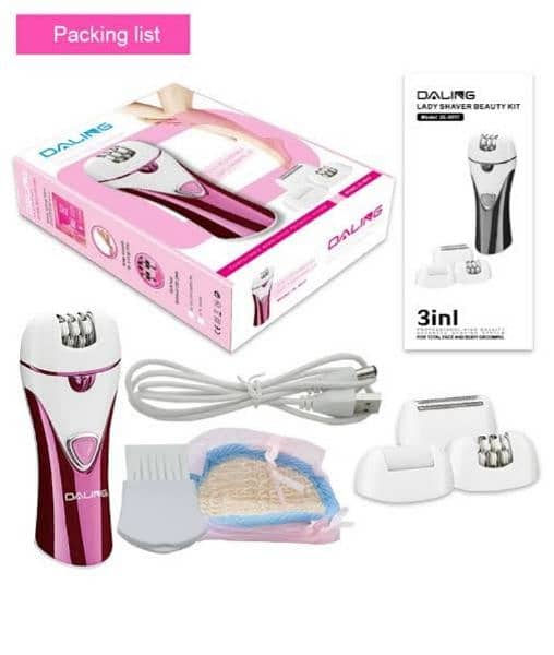 Daling 3 in 1 Ladies Hair Remover 1