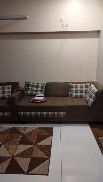 L shaped sofa 0