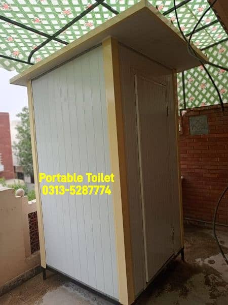 Portable toilet,washroom,office container,prefab home,guard room cabin 0