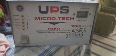 Micro Tech UPS 1000 watts