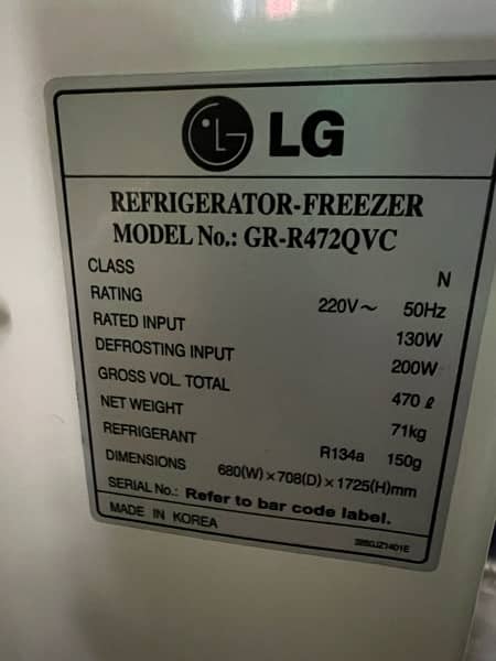 Lg fridge big size 3