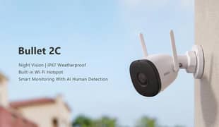 IMOU Bullet 2C 4MP Wifi Camera Automatic Tracking Weatherproof Ai App.