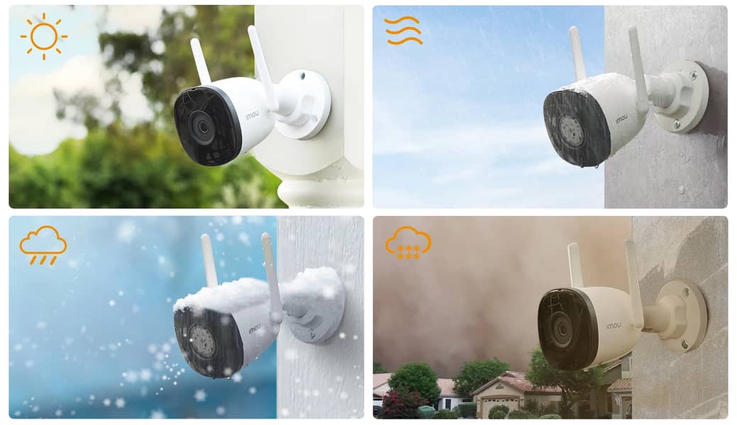 IMOU Bullet 2C 4MP Wifi Camera Automatic Tracking Weatherproof Ai App. 6