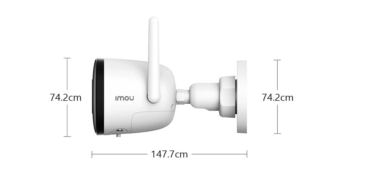 IMOU Bullet 2C 4MP Wifi Camera Automatic Tracking Weatherproof Ai App. 13