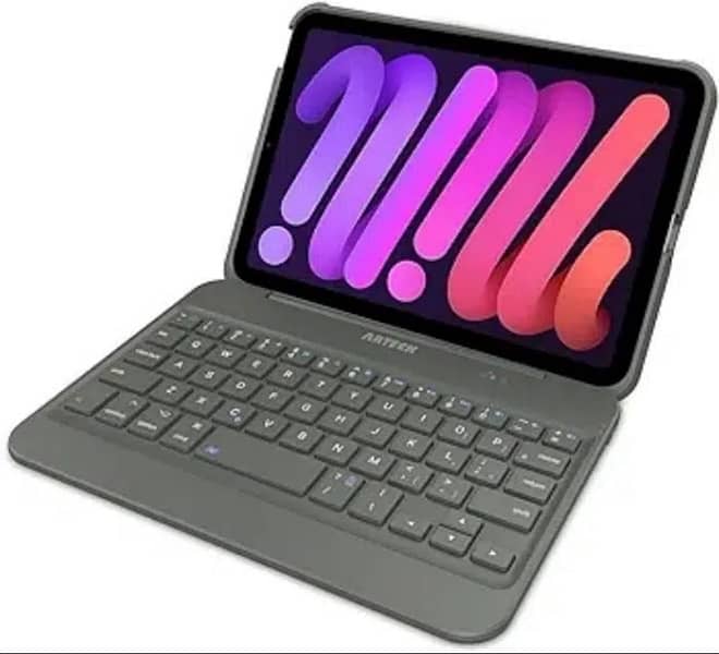 Arteck Bluetooth shockproof Keyboard Case for iPad Mini 6, 8.3-inch 1