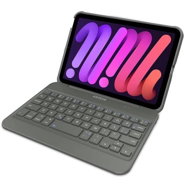 Arteck Bluetooth shockproof Keyboard Case for iPad Mini 6, 8.3-inch 8