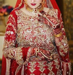 Bridal Dress | Wedding Dress | Red Lehga for Sale