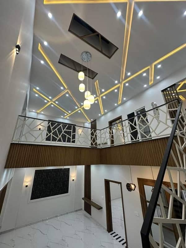 5 MARLA BRAND NEW LUXURY HOUSE FOR SALE IN EDEN EXECUTIVE, 208 CHAK ROAD, EAST CANAL ROAD FAISALABAD 1