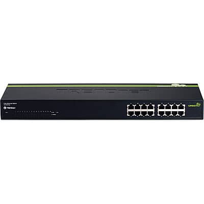 16-Port 10/100Mbps GREENnet Switch | Networrking Switch 1