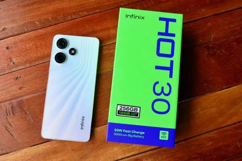infinix hot 30 8/128 brand new white color 1