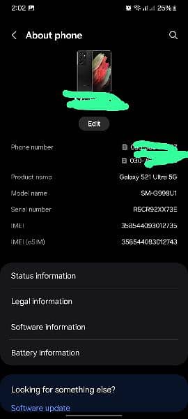 Samsung Galaxy s25 ultra 5G 4