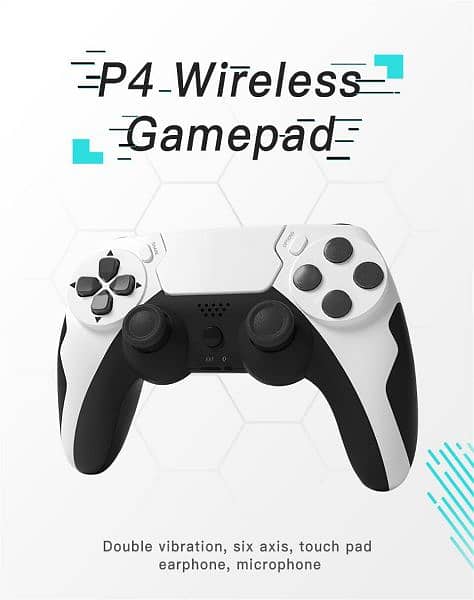 P48 Wireless Controller Gamepad for PC, PS3, PS4 (No CashonDelivery) 2