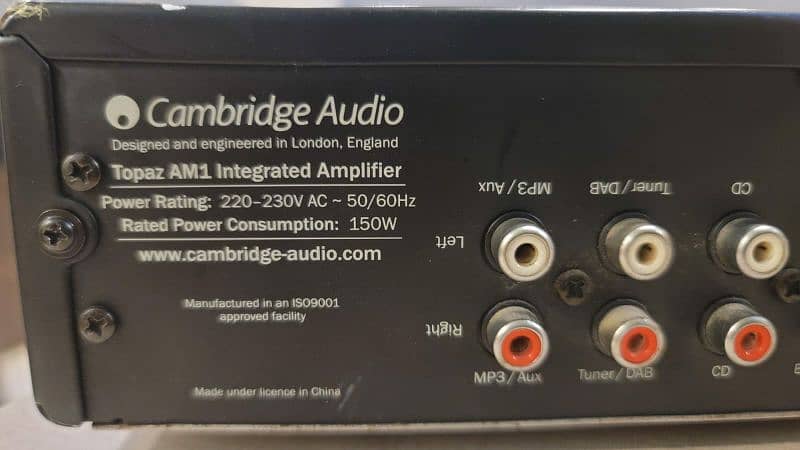 Cambridge Topaz AM1 amplifier
 Excellent Condition, Cash on Delivery 4
