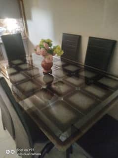 dining table with 6 chairs