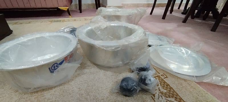 Brand new Set of 3 cooking pot ( Daigcha) is for sale. 2