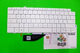 Dell XPS 7390 2 in 1 - White Keyboard