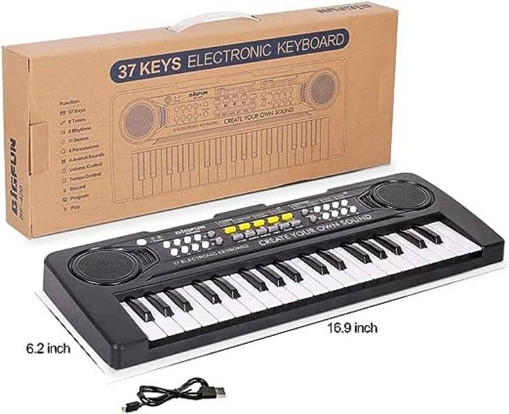 37 Key Portable Electronic Piano for Kids 3