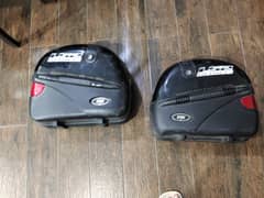 Studd Side Boxes pair black color used