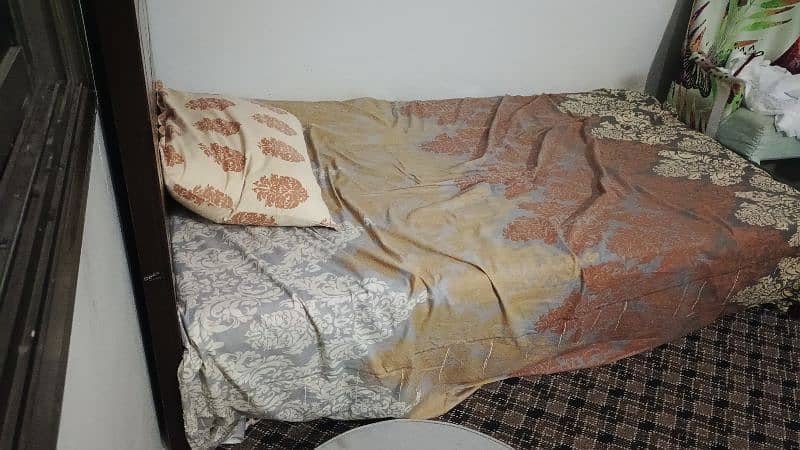 single bed with mattress available for sale 1